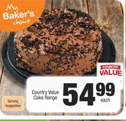 Country Value Cake Range-Each