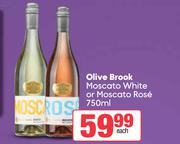 Olive Brook Moscato White Or Moscato Rose-Each