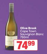 Olive Brook Cape Town Sauvignon Blanc-750ml