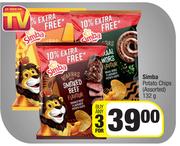 Simba Potato Chips Assorted-For 3 x 132g