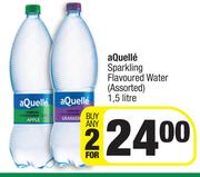 Aquelle Sparkling Flavoured Water Assorted-For 2 x 1.5L
