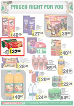 SUPERSPAR EASTERN CAPE : We've Got The Christmas You Deserve (23 November - 5 December 2021) Valid In | Bluewater Bay, Amalinda, Knysna, Heather Park, Jeffery's Bay, Rosehill, Sedgefield, Spandau, page 5