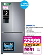 Samsung 520L Side By Side Fridge RS52N3B13S8Samsung 488L French Door Refrigerator RF49A5202