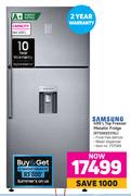 Samsung 499L Top Freezer Metallic Fridge RT50K6531SL