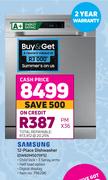 Samsung 12 Place Dishwasher DW60M5070FS