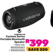 Volkano Cyclone Series Portable Bluetooth Speaker