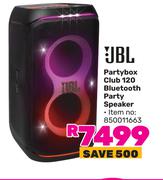 JBL Partybox Club 120 Bluetooth Party Speaker