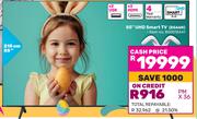Hisense 85"(215cm) UHD  Smart TV 85A6N