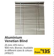 Aluminium Venetian Blind (Bronze) 25mm (470mm x 900m)