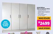 Ucan 1800mm Built In Cupboards (White)
