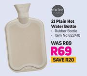 Dulce Home 2L Plain Hot Water Rubber Bottle