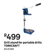 Tork Craft Drill Stand For Portable Drills 81431389