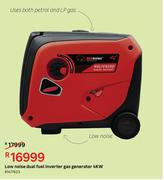 Low Noise Dual Fuel Inverter Gas Generator 4KW 81477623