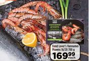 Food Lover's Vannamei Prawns 16/20-700g Each