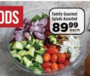 Family Gourmet Salads Assorted-Each