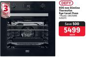 Defy 600mm Slimline Thermofan Eye Level Oven DBO 489 E