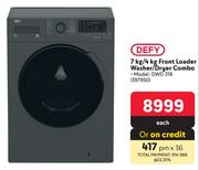 Defy 7Kg/4Kg Front Loader Washer/Dryer Combo DWD 318