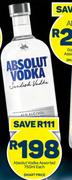 Absolut Vodka Assorted-750ml Each