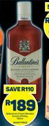 Ballantine's Finest Blended Scotch Whisky-750ml