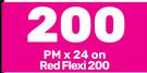 Samsung Galaxy A04e Smartphone-On Red Flexi 200