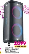Volkano VXP300 Dual 6.5" Party Speaker