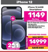 Apple iPhone 12 64GB Smartphone-Each