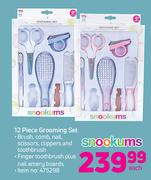 Snookums 12 Piece Grooming Set-Each