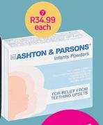 Ashton & Parsons Infants Teething Powder-20's Each