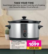 Russell Hobbs 6.5L Oval Slow Cooker