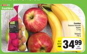 Spar Freshline Seasons Favourite Apples 1.5Kg + Bananas 750g-Per Combo