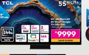 TCL 55"(139cm) QD-Mini LED 4K Smart Google TV 55C755