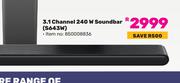 Skyworth 3.1 Channel 240W Soundbar S643W
