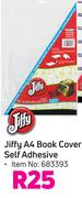 Jiffy A4 Book Cover Self Adhesive