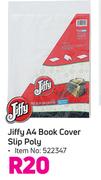 Jiffy A4 Book Cover Slip Poly