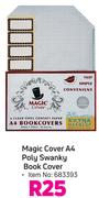 Magic Cover A4 Poly Swanky Book Cover