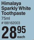 Himalaya Sparkly White Toothpaste-75ml Each