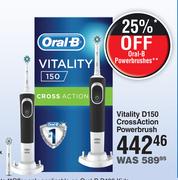 Oral-B Vitality D150 Cross Action Powerbrush