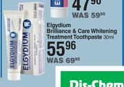 Elgydium Brilliance & Care Whitening Treatment Toothpaste-30ml