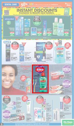 Dis-Chem : Spring Specials (18 August - 11 September 2022), page 5
