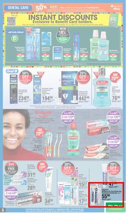 Dis-Chem : Spring Specials (18 August - 11 September 2022), page 5