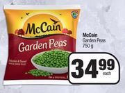 McCain Garden Peas-750g Each