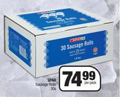 Spar Sausage Rolls-30s Per Pack