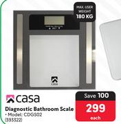 Casa Diagnostic Bathroom Scale CDGS02-Each