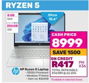 HP Ryzen 5 Laptop