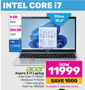 Acer Aspire 3 i7 Laptop