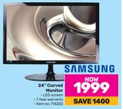 Samsung 24" Curved Monitor