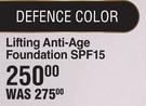 BoiNike Defence Color Lifting Anti Age Foundation SPF15
