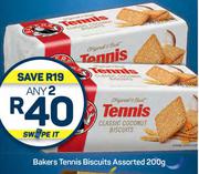 Bakers Tennis Biscuits Assorted-Any 2 x 200g