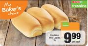 Freshline Mini Loaves-3's Per Pack