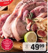 Bulk Pork Packs-Per Kg